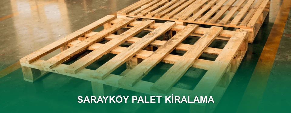 Sarayköy Palet Kiralama Hizmeti